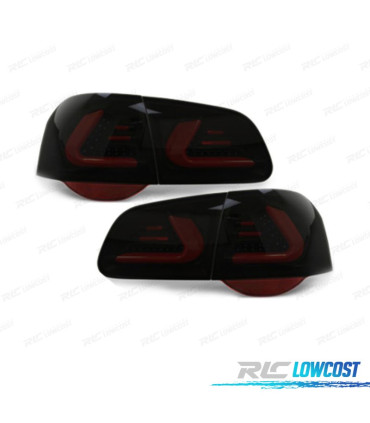 FANALI VOLKSWAGEN VW PASSAT 3C B6 VARIANT 05-10 LED CARDNA NERO AFFUMICATO