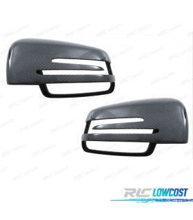 CARCASSE SPECCHI RETROVISORI IN CARBONIO MERCEDES CLASSE A B C E S CLA GLK GLA 06-18