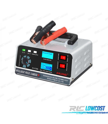 CARICATORE PER BATTERIE 12v 24v AUTO MOTO BARCA