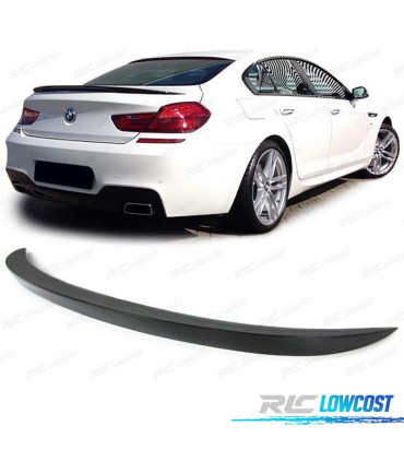 SPOILER ALARE PER BMW F12 F13 F06 11-18 IN CARBONIO