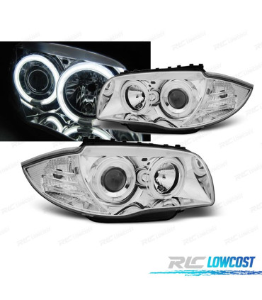 FARI BMW E81 E87 E82 E88 ANGEL EYES CROMATI CCFL