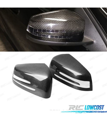 CARCASSE SPECCHI RETROVISORI IN CARBONIO MERCEDES CLASSE A B C E S CLA GLK GLA 06-18