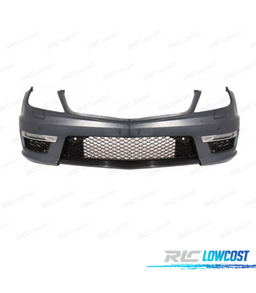 PARAURTI ANTERIORE PER MERCEDES CLASSE C W204 11-14 LOOK AMG C63 PDC