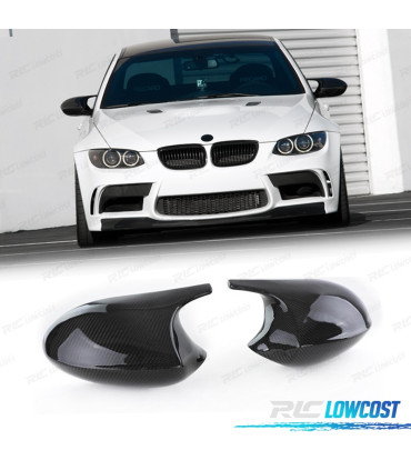 CARCASSE SPECCHI RETROVISORI BMW E87 E88 2004-2008 LOOK 1M CARBONIO