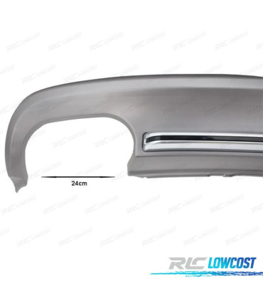 DIFFUSORE PER AUDI A5 COUPE CABRIO 11-17 LOOK S5