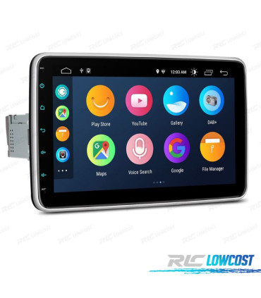 RADIO GPS ANDROID 14 GPS 1DIN LCD TÁCTIL RADIO GPS ANDROID 12 10" GPS 1DIN LCD TATTILE