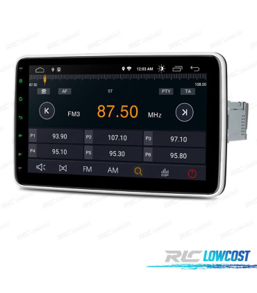 RADIO GPS ANDROID 14 GPS 1DIN LCD TÁCTIL RADIO GPS ANDROID 12 10" GPS 1DIN LCD TATTILE