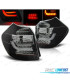 FANALI BMW E81 E87 04-07 NERO A LED BARRA