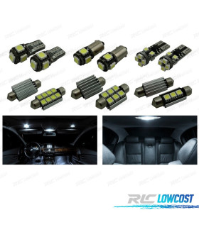 KIT 20 LAMPADE LED PER INTERNI PER BMW E60 E61 M5 525XI 525I XDRIVE 530I 530XI 540I 545I 550I 03-10