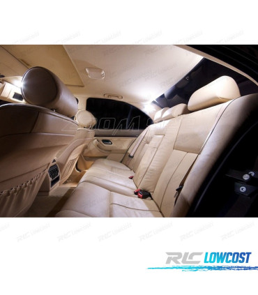 KIT 19 LAMPADE LED INTERNE BMW E39 SERIE 5 SEDAN 520I 535I 525I 528I 530I 540I M5 96-03