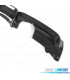 DIFFUSORE PER BMW F30 F31 11-15 LOOK M-PERFORMANCE IN CARBONIO DOPPIA USCITA