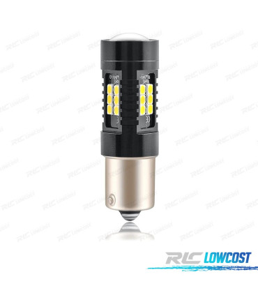 LAMPADA LED P21W ROSSA CANBUS