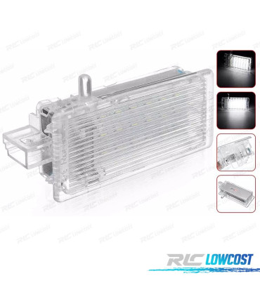 PLAFONIERA LED PER PORTAOGETTI O BAGAGLIAIO BMW E46 E90 X5 E53 E81 E82 E83 X3 E84 X1 E87 E92 MINI COOPER R50 R55 R56 R57 R6