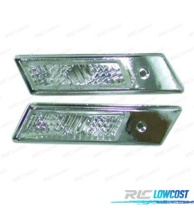 FRECCIE LATERALI BMW E36 90-96 E34 88-95 CHIARO CROMATO