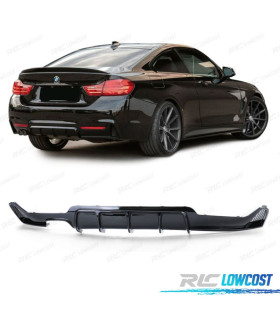 DIFFUSORE BMW F32 F33 F36 13-20 LOOK M PERFORMANCE NERO LUCIDO