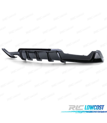 DIFFUSORE BMW F32 F33 F36 13-20 LOOK M PERFORMANCE NERO LUCIDO