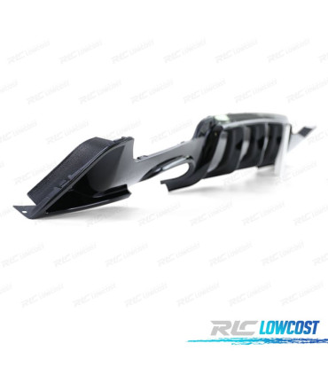 DIFFUSORE BMW F32 F33 F36 13-20 LOOK M PERFORMANCE NERO LUCIDO