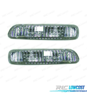 FRECCIE LATERALI BMW E46 98-05 VETRO CHIARO CROMATO