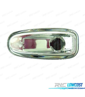 LUCI DI RETROMARCIA LATERALI PER MERCEDES W202 W208 W210 R170 VETRO CHIARO CROMATO