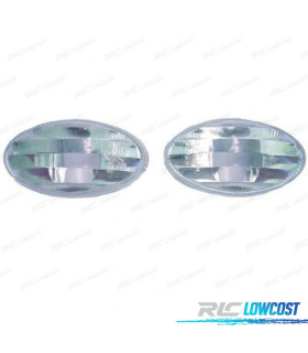 FRECCIE LATERALI PER MINI COOPER, 01-06 VETRO CHIARO CROMATO