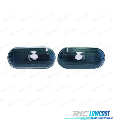 LATERALI INTERMITTENTI PER FORD FIESTA, 02-08 VETRO CHIARO NERO