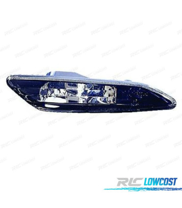 LUCI DI RETROMARCIA LATERALI PER ALFA ROMEO 156 97-03 VETRO CHIARO NERO