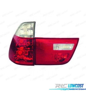 FANALI BMW X5 E53 99-06 ROSSO CROMATO