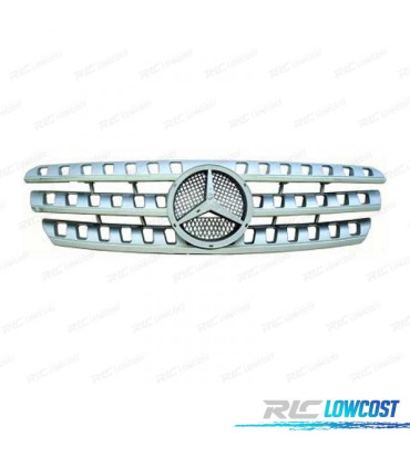 GRIGLIA MERCEDES CLASSE ML W163 98-05 CROMO ARGENTO