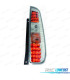 FANALI FORD FIESTA 02-08 LED FONDO CROMATO