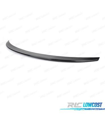 SPOILER ALARE PER MERCEDES CLASSE C W205 14-21 ASPECTO AMG NERO LUCIDO