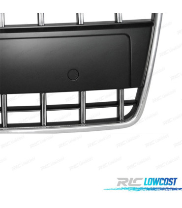 GRIGLIA AUDI A4 B7 04-07 LOOK S LINE CROMATO