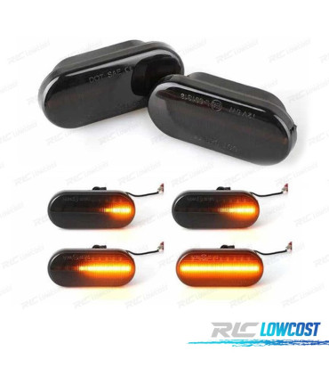 FRECCIE PER NISSAN OPEL MOVANO VIVARO RENAULT CLIO MEGANE TWINGO SCENIC LATERALI A LED DINAMICI FUMÉ