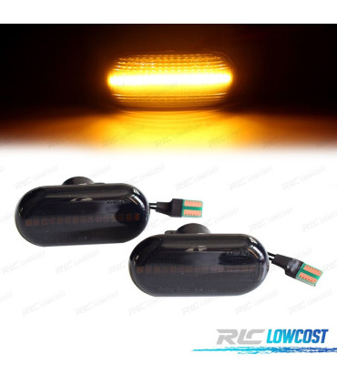 FRECCIE PER NISSAN OPEL MOVANO VIVARO RENAULT CLIO MEGANE TWINGO SCENIC LATERALI A LED DINAMICI FUMÉ