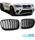 GRIGLIE PER BMW X5 X6 E70 E71 07-14 ASPECTO M NERO LUCIDO