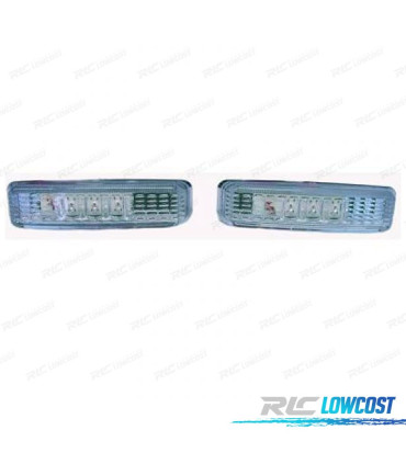 FRECCIE LATERALI A LED BMW E39, 95-03 CRISTALLO CHIARO CROMATO