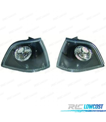 FRECCIE ANTERIORI BMW E36 COUPE CABRIO CRISTALLO CHIARO NERO