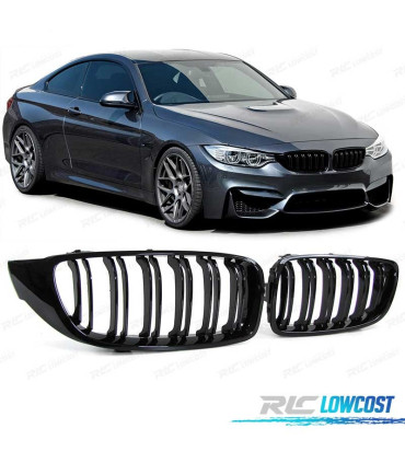 GRIGLIA BMW F32 F33 F36 F82 F83 13-18 LOOK M4 NERO LUCIDO