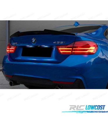 SPOILER ALARE PER BMW F32 13-18 LOOK M4 CSL NERO OPACO