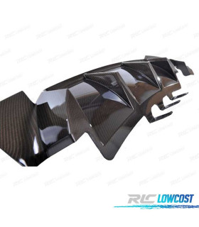 DIFFUSORE BMW F10 F11 10-17 LOOK M5 CARBONIO