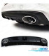 DIFFUSORE AUDI A4 B8 11-15 LOOK RS4 DOPPIA USCITA