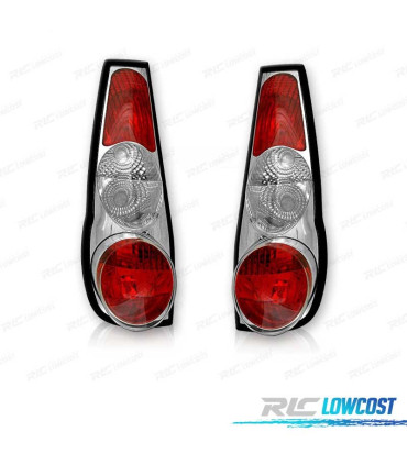 FANALI FIAT PUNTO 93-99 FONDO CROMATO