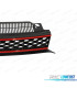 GRIGLIA VOLKSWAGEN VW GOLF 6 08-12 LOOK GTI NERA CON DETTAGLIO ROSSO