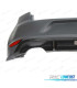 PARAURTI POSTERIORE PER VOLKSWAGEN VW GOLF 7 12-17 LOOK R20