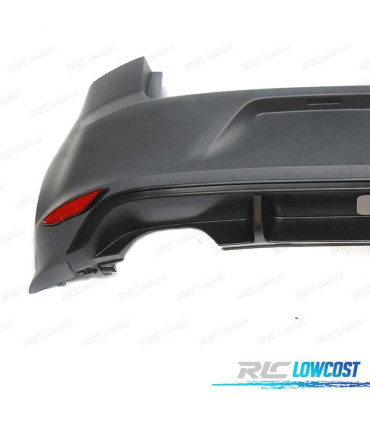 PARAURTI POSTERIORE PER VOLKSWAGEN VW GOLF 7 12-17 LOOK R20