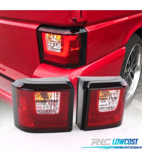 FANALI A LED VOLKSWAGEN VW T4 90-03 ROSSO BIANCO BARRE A LED