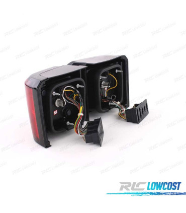 FANALI A LED VOLKSWAGEN VW T4 90-03 ROSSO BIANCO BARRE A LED