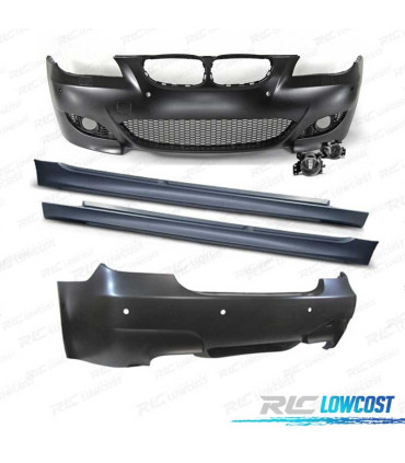 KIT CARROZZERIA BMW E60 03-07 LOOK M5 PDC SRA + FENDINEBBIA