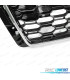 GRIGLIA PER AUDI A4 B9 15-19 LOOK RS4 PDC CROMATO NERO