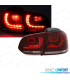 FANALI VOLKSWAGEN VW GOLF 6 08-12 LED ROSSO CHIARO