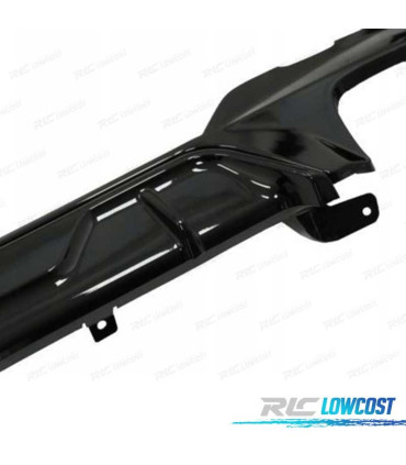DIFFUSORE BMW G20 G21 19- LOOK M PERFORMANCE NERO LUCIDO